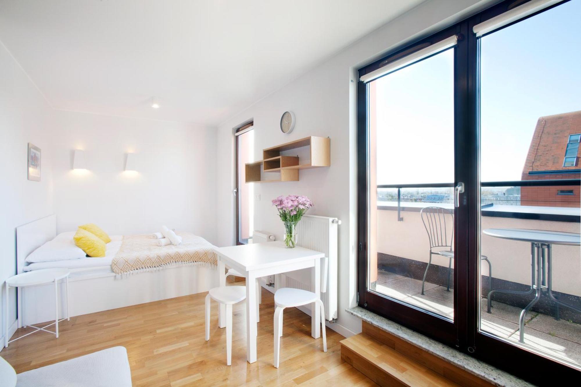 Marine Studio With Balcony And Parking By Tyzenhauz 그단스크 외부 사진